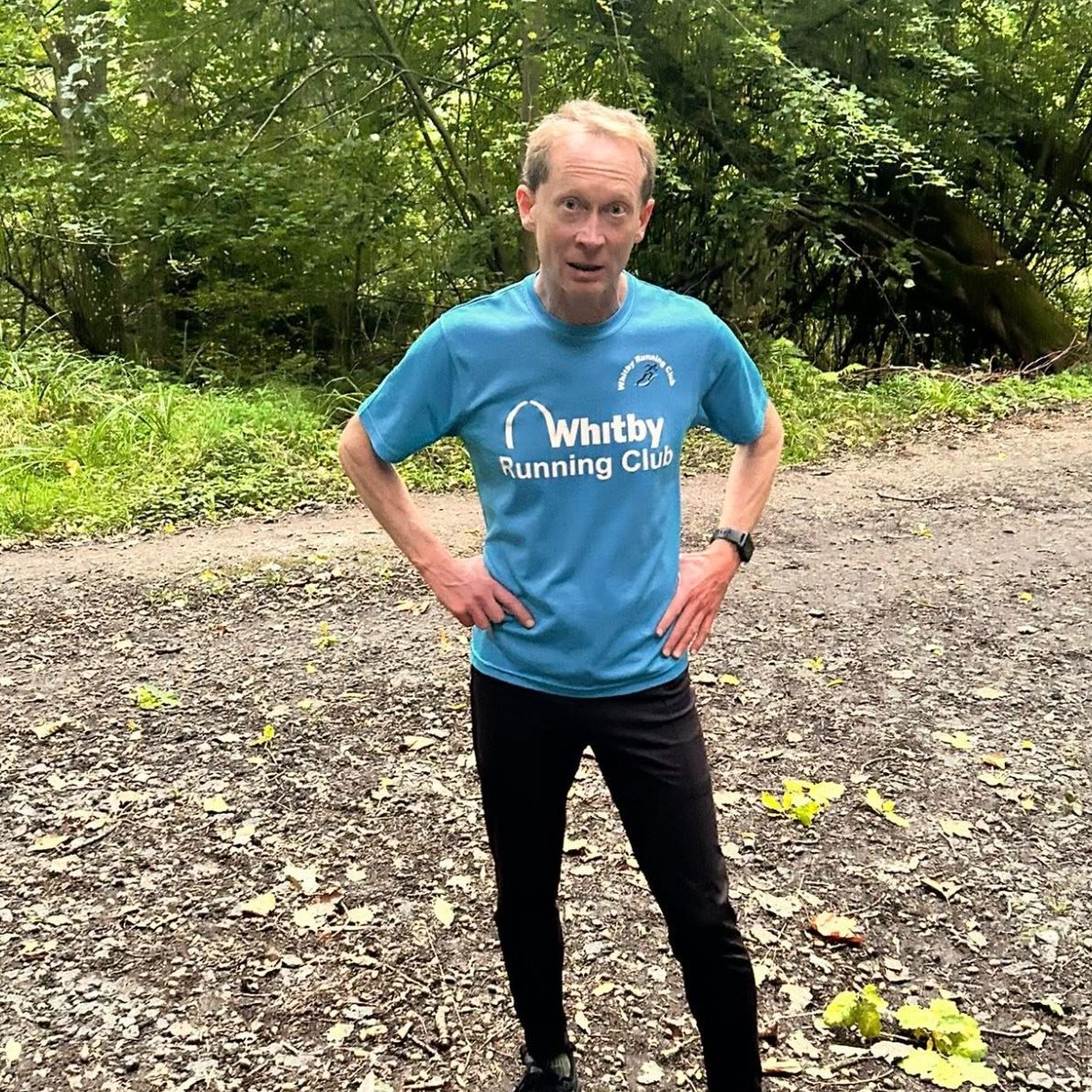 Paul joining Whitby Running Club to meet new people